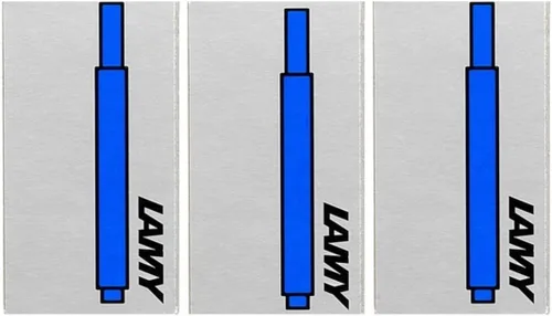 Lamy T10 - Cartuchos de tinta lavables para pluma estilográfica, repuesto para todos los bolígrafos Lamy Fountian (paquete de 3 a 15 cartuchos de