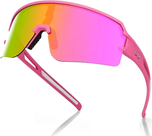 Miniatura 8 de FMY Gafas de sol polarizadas para ciclismo, lentes deportivos con protección UV400, para béisbol, correr, pescar, para hombres, mujeres y jóvenes