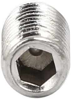 Miniatura 3 de uxcell M5x10mm 304 Acero Inoxidable Spring Hex Socket Ball Point Grub Set Tornillos 10pcs