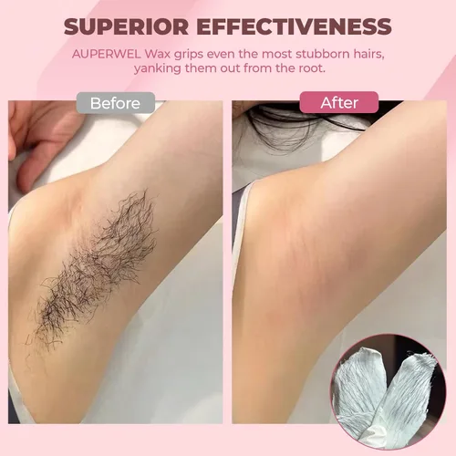 Miniatura 2 de Cuentas de cera de 2.5 libras, cuentas de cera dura adecuadas para bikini brasileño y cabello grueso, cera dura para piel sensible para depilación