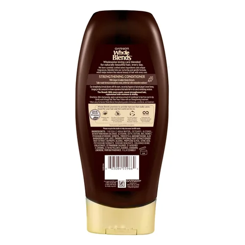 Miniatura 2 de Garnier Hair Care Whole Blends - Acondicionador fortalecedor de recuperación de jengibre, 12.5 onzas líquidas