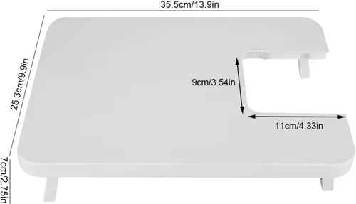 Miniatura 7 de Gavigain Mesa de extensión para máquina de coser, mesa de extensión de máquina de coser de plástico ABS para el hogar, accesorios de manualidades