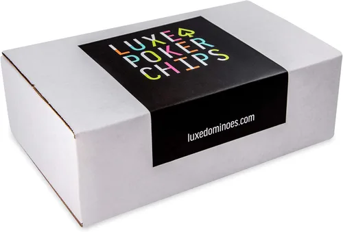 Miniatura 6 de La Ficha - Juego de fichas de póquer, 100 fichas resistentes y resistentes, incluye 4 fichas de color para jugar, caja de acrílico hecha a mano