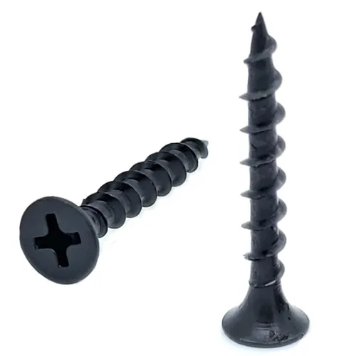 Miniatura 6 de #6 tornillos para paneles de yeso de 1-1/4 pulgadas, 4000 piezas, Phillips Drive, cabeza de corneta, rosca gruesa, punta afilada, acabado de fosfato