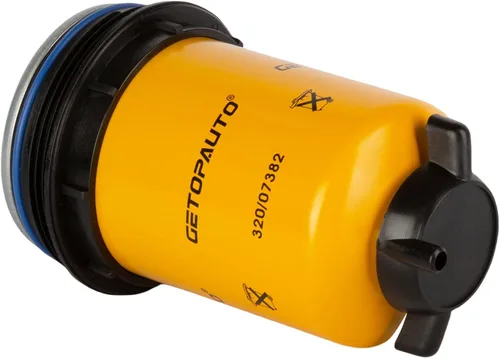 Miniatura 3 de GETOPAUTO 320/07382 32007382 Filtro de combustible compatible con excavadora JCB JS160LC JS180LC JS180LR