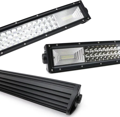 Miniatura 2 de iJDMTOY Barra de luz LED de 21 pulgadas para montaje en rejilla inferior compatible con Ford F250 F350 F450 1999-07, incluye (1) barra de luz LED