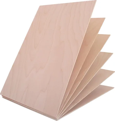 Madera contrachapada de abedul báltico de 1/8 x 12 x 18 pulgadas, paquete de 6, grado B/BB, núcleo sin huecos, listo para corte láser, hojas planas