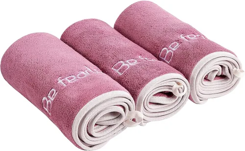 Miniatura 9 de Juego de toallas de gimnasio de microfibra para hombres y mujeres, toallas súper suaves y de secado rápido para fitness, yoga, ciclismo, natación