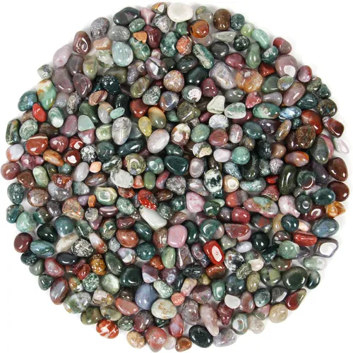 Miniatura 30 de Fragmentos de piedras de cristal mezclado natural de 1.1 libras - Piedras preciosas de cristal curativo triturado para brujería, rocas decorativas