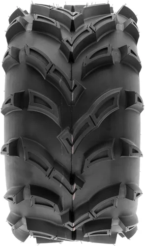 Miniatura 9 de SunF A024 22x11-9 ATV UTV - Juego de 2 neumáticos para barro y sendero, 6-PR, banda de rodadura direccional profunda