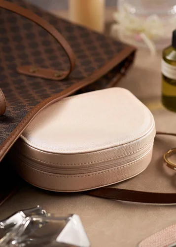 Miniatura 4 de Larlary Travel Jewelry Box,Travel Jewelry Case,Seashell-Shaped Jewelry Box, Jewelry Organizer Box for Women, Jewelry Storage Box for Rings