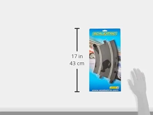 Miniatura 4 de Scalextric Radio de pista C8206 - Curva de 45 grados