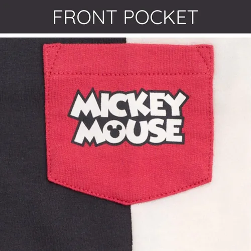 Miniatura 38 de Disney Conjunto de 3 piezas de overoles cortos de rizo francés para bebé, camiseta y sombrero, tallas de recién nacido a bebé (0-24 meses)