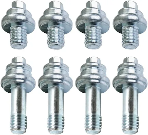 Miniatura 2 de Perno de terminal de batería de poste lateral, perno extensor de poste lateral de batería estándar de 3/8 pulgadas para poste GM (2 pares)