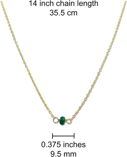 Miniatura 161 de Gargantilla de piedra natal – Regalo de cumpleaños, regalo para niña, mujer, amiga, hija, esposa, mamá, ella, joyas de piedras preciosas para uso