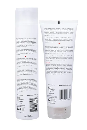 Miniatura 2 de Set de champú y acondicionador nutritivo para el cabello, queratina