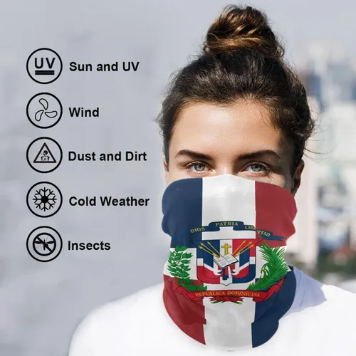 Miniatura 6 de Bandanas de moda para la cabeza, sin costuras, polaina para el cuello, pasamontañas