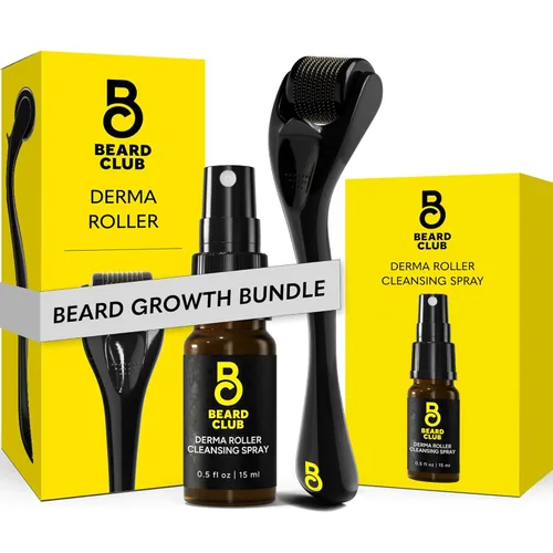 Miniatura 16 de The Beard Club Derma Roller Spray limpiador - Limpia y prolonga la vida útil del rodillo Derma - 0.5 onzas