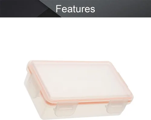 Miniatura 4 de Auniwaig Caja de almacenamiento de batería, 2 fundas de batería 18650, caja de almacenamiento organizadora de baterías, soporte de almacenamiento