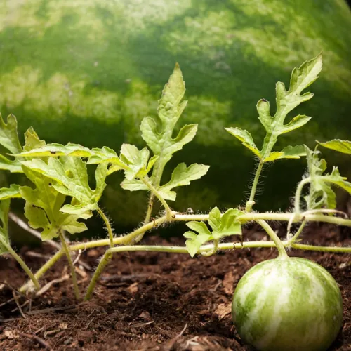 Miniatura 5 de Brownie Brand Sugar Baby - Semillas de sandía – Variedad de melón dulce, compacta y de alto rendimiento para jardinería en el hogar – Perfecto