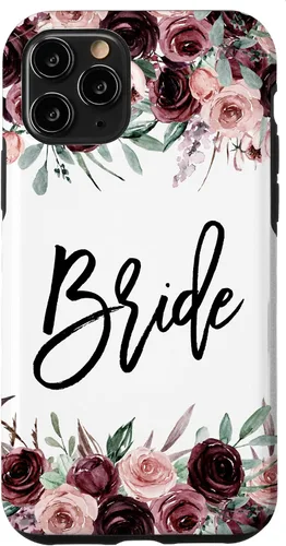 Miniatura 16 de Funda floral para iPhone 13 Bride for Future Mrs Wedding Bridal Shower