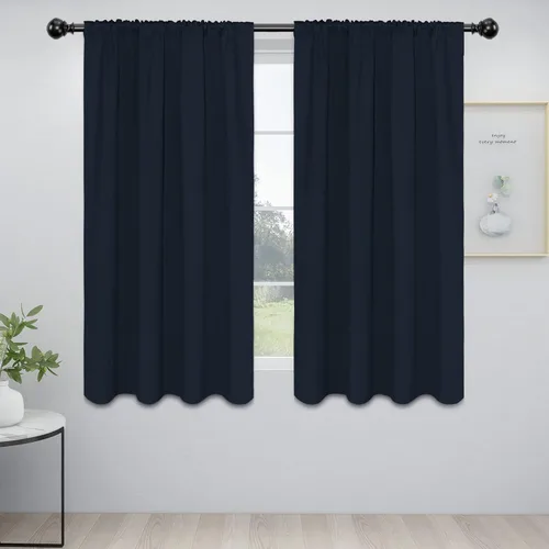 Miniatura 57 de Easy-Going - Cortinas opacas con bolsillo para varilla para el dormitorio, cortinas para ventanas que oscurecen la habitación o la sala de estar