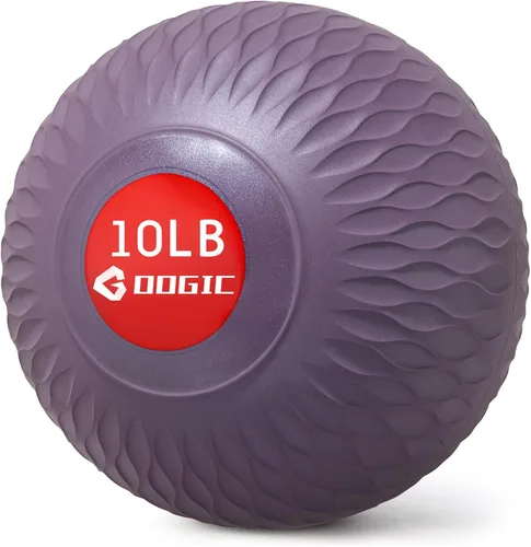 Miniatura 15 de Slam Ball 8-10 lb Medicine Ball Weighted Balls for Exercise and Workout, Strength, Cardio, Cross-Training and Core Workouts