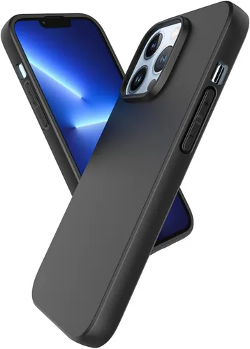 Miniatura 2 de Funda Puxicu para iPhone 12 Pro Max, cubierta protectora de TPU mate suave de diseño delgado para iPhone 12 Pro Max, negra