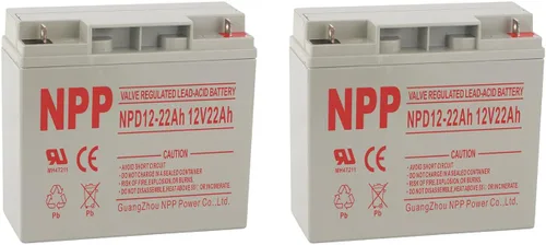 Miniatura 11 de NPP Batería de ciclo profundo AGM de 12 V 80 Ah, reemplazo AGM SLA recargable del grupo 24, terminales T14 para respaldo de UPS, seguridad