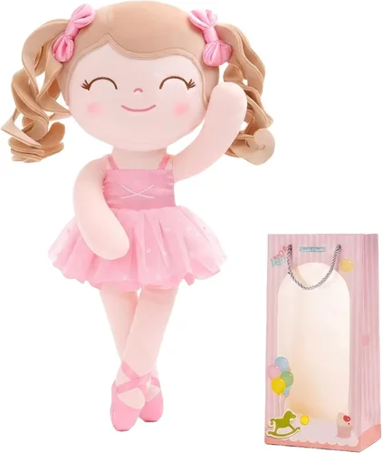 Miniatura 21 de Gloveleya Muñeca bebé niña regalo bailarina felpa suave muñeca púrpura claro Ballet Púrpura01
