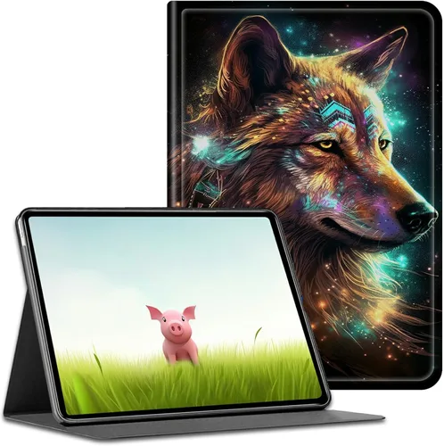 Miniatura 12 de Funda para iPad de 10.ª generación 2022, iPad de 10.9 pulgadas, iPad (A16) de 11ª generación de 11 pulgadas (2025), funda delgada de piel sintética