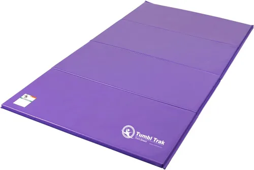 Miniatura 7 de Tumbl Trak Colchoneta plegable para gimnasia Azul Real