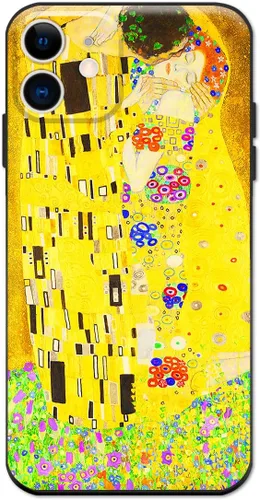 Miniatura 29 de Berkin Arts Funda de silicona compatible con iPhone 12 con protector de pantalla de flores ornamentales intrincadas rosas