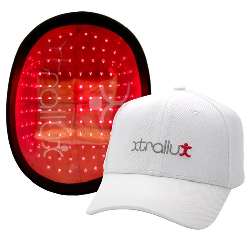 Alpha Hair Growth Laser Cap (136 láseres) Dispositivo de crecimiento láser aprobado por la FDA para hombres y mujeres, tecnología láser SMT, salida