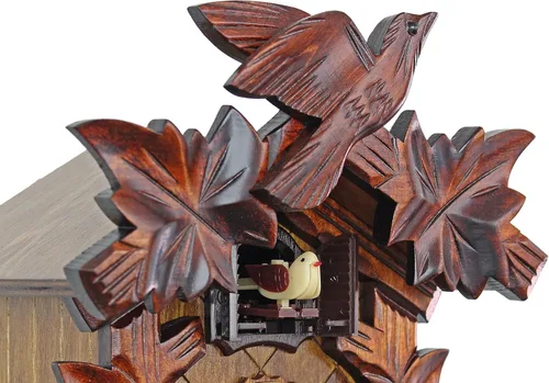 Miniatura 5 de Reloj de cuco de cuarzo - Las hojas tradicionales de vid AH 40/1 QM