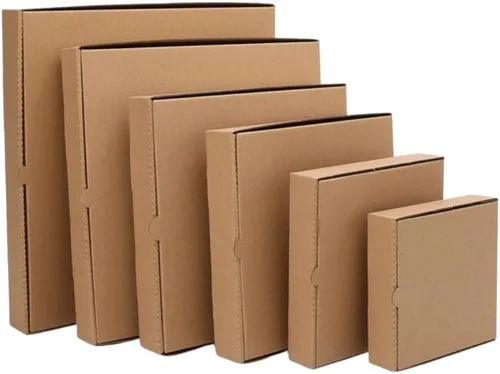 Miniatura 4 de Mini cajas de pizza Kraft de 5 pulgadas (paquete de 10) (5 pulgadas de largo x 5 pulgadas de ancho x 1.7 pulgadas de profundidad)