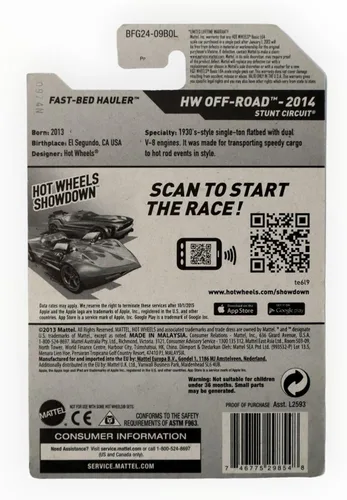 Miniatura 2 de 2014 Hot Wheels Fast-Bed Hauler 105/250