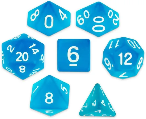 Miniatura 11 de Brybelly Juego de 7 dados poliédricos Series III Wiz - Edición más reciente
