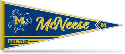 Miniatura 51 de Rico Industries NCAA Banderín Clásico de Fieltro para Decoración de Pared de 12" x 30" - Ideal para Decoración del Hogar/Dormitorio/Cueva de Hombre