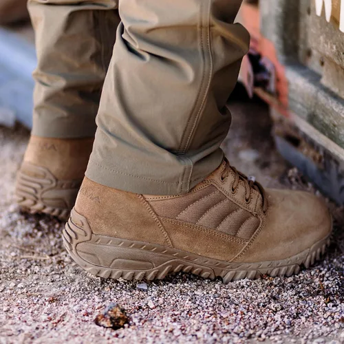 Miniatura 5 de Altama Foxhound SR - Botas de trabajo tácticas unisex de piel de ante de 8 pulgadas, ligeras, antideslizantes, con suela de alta tracción