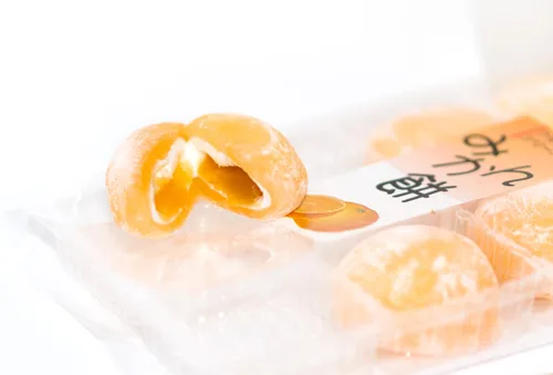 Miniatura 3 de Juego de regalo de mini pastel de arroz con sabor a naranja mandarina japonesa (importación japonesa)