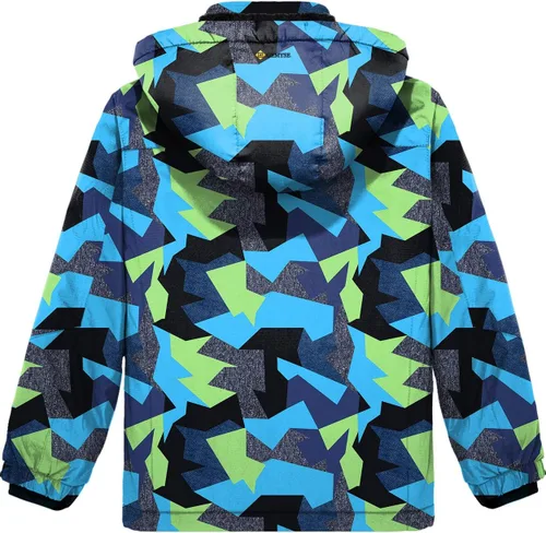 Miniatura 2 de Chaqueta de esquí impermeable para niño con capucha GEMYSE