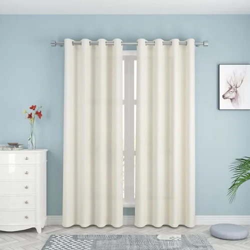 Miniatura 27 de UPOPO Cortinas de niveles de cocina negras de privacidad de lino texturizado de 24 pulgadas de largo, cortinas de café sobre el fregadero, cortinas