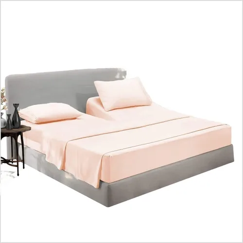 Miniatura 11 de Top Split Head Flex Queen - Juego de sábanas para dormir con número de camas – 4 piezas de color gris oscuro, sábanas divididas Queen – 100% algodón