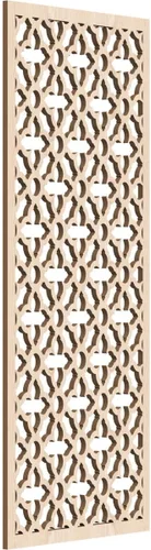 Miniatura 171 de Madison Paneles de pared decorativos de madera con calado, 9 3/8 pulgadas de ancho x 24 3/8 pulgadas de alto x 3/8 de alto, roble rojo rojo (Red Oak)