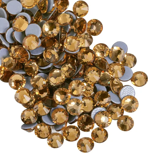 Miniatura 29 de Beadsland Hotfix - 2880 diamantes de imitación de cristal con parte trasera plana para manualidades, ropa, decoraciones de bricolaje, cristal AB