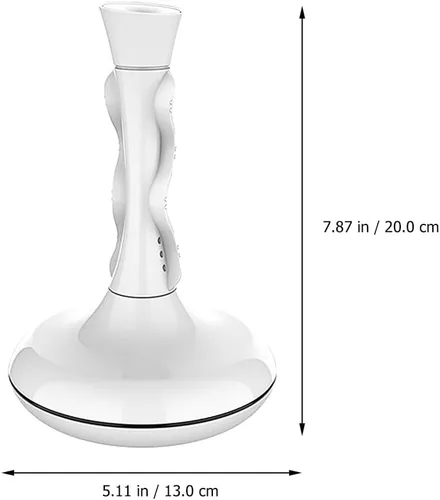 Miniatura 2 de Healeved Lavadora portátil alimentada por USB, mini lavadora de turbina de 7.87 x 5.11 x 5.11 pulgadas, ligera y compacta para viajes, viajes