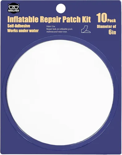 Miniatura 9 de Breliter Kit de Reparación de Parches Inflables - Cinta de Reparación de Piscina TPU Impermeable, Parche de Reparación Resistente para Colchón