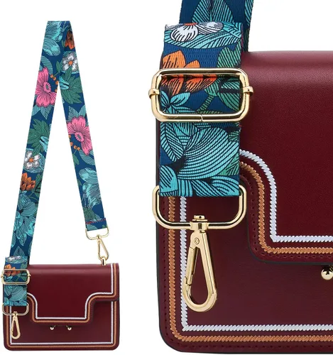 Miniatura 572 de ZOOEASS - Correa de repuesto para cartera, para colgar en el hombro o para cruzar, ancha y ajustable, de lona