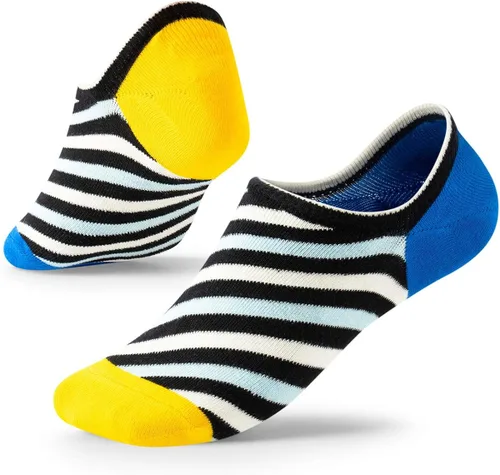 Miniatura 2 de SEESILY Calcetines invisibles para hombres y mujeres, corte bajo con agarre antideslizante, calcetines invisibles para zapatos Oxford, talla 7-12, 5